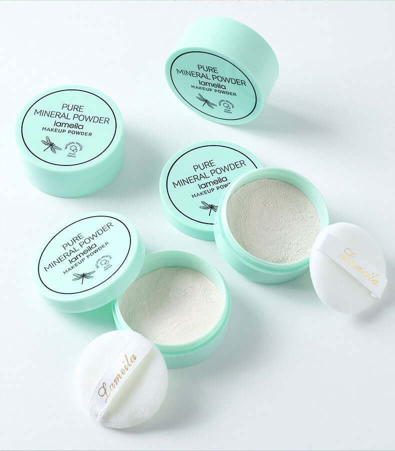 LaMeiLa Loose Powder Loose Powder Mineral Loose Powder Invisible Pores Natural Concealer Finishing Powder