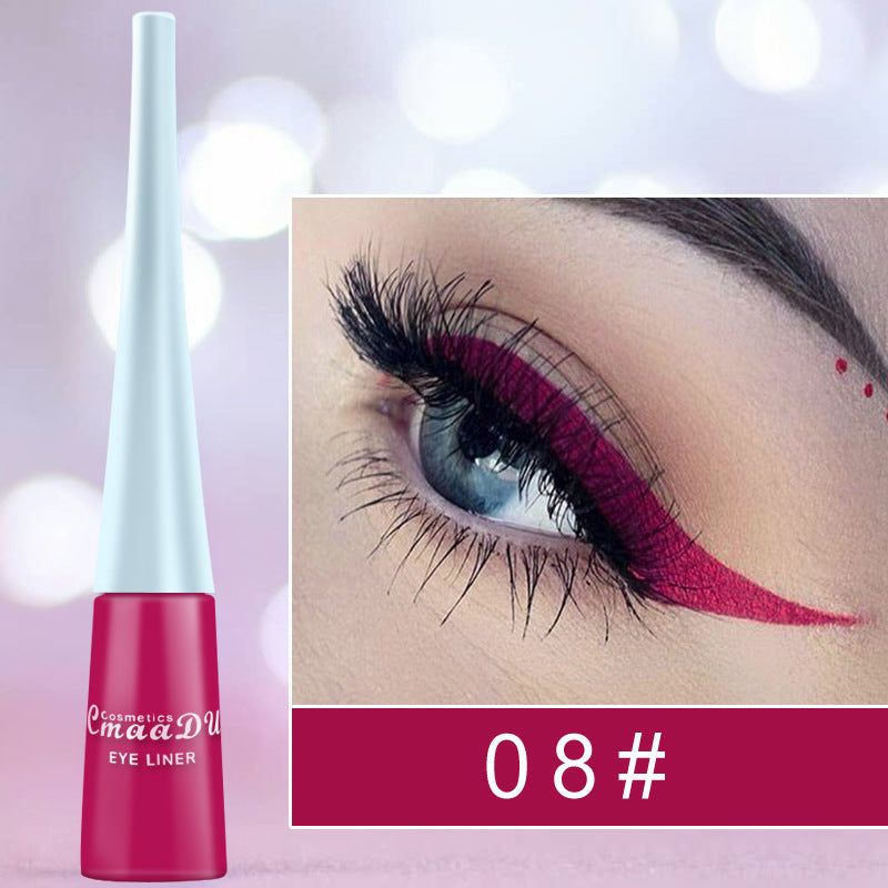 Colored Eyeliner Matte Quick-Dry Liquid Eyeliner