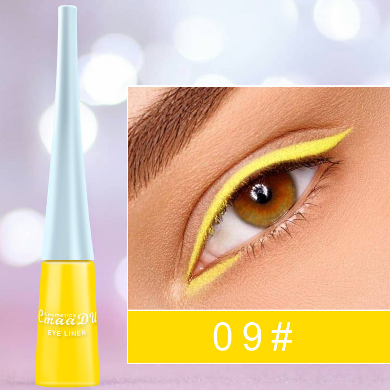 Colored Eyeliner Matte Quick-Dry Liquid Eyeliner