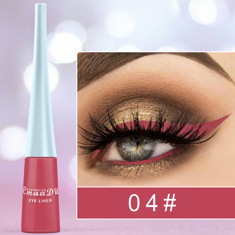 Colored Eyeliner Matte Quick-Dry Liquid Eyeliner